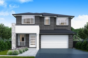 atlantic_27 front facade double garage