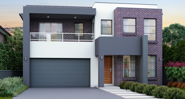 Casaview Centennial 38 exterior house 2 storey