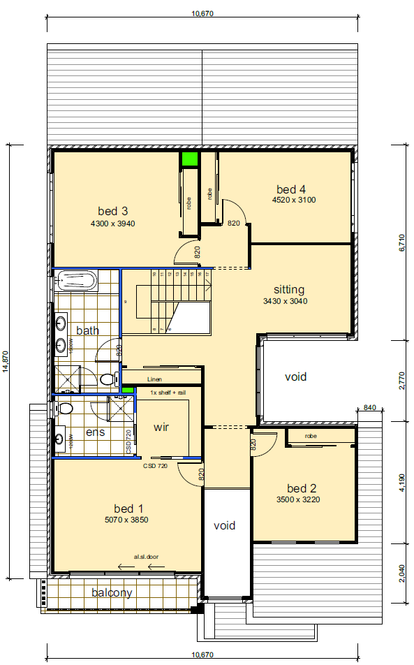 Casaview homes centennial 41 morrison-floorplan first floor