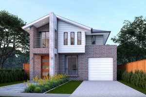 Casaview Homes coral-24-exterior-view with driveway