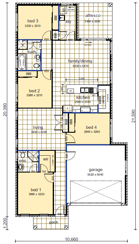 Casaview home design eden-21 floorplans