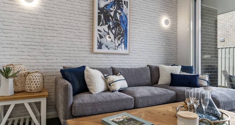 The Eden 22 lounge room Casaview Homes