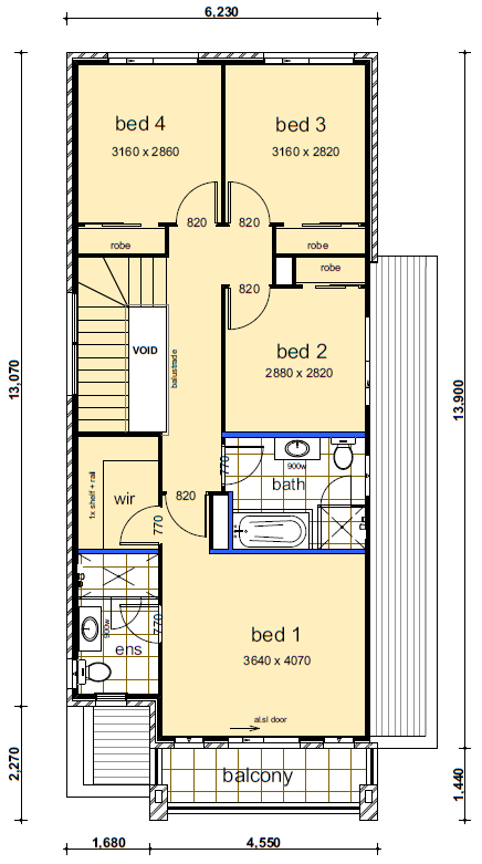 elwood-26 first floor design